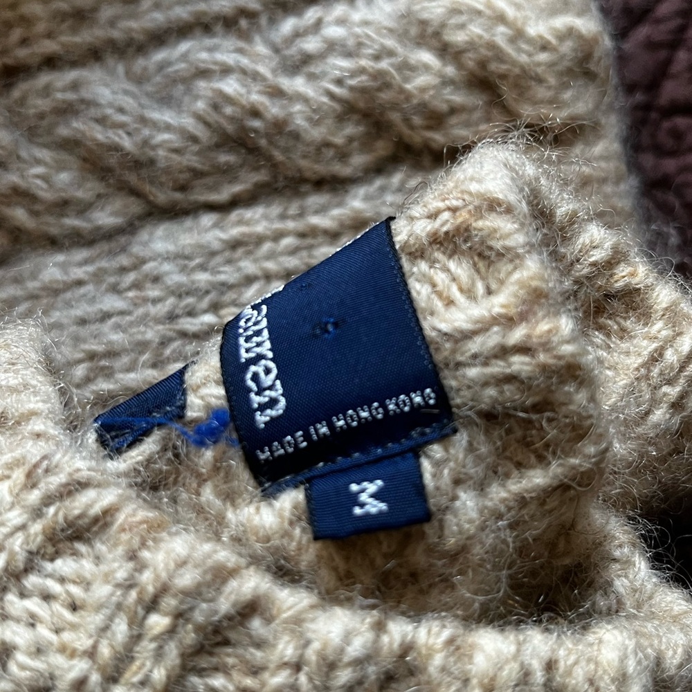 Vintage PRL Cable Knit Sweater - Picture 7 of 7
